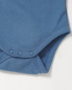 Organic Summer Plain Cotton Baby Onesie Bodysuit Lap Shoulder